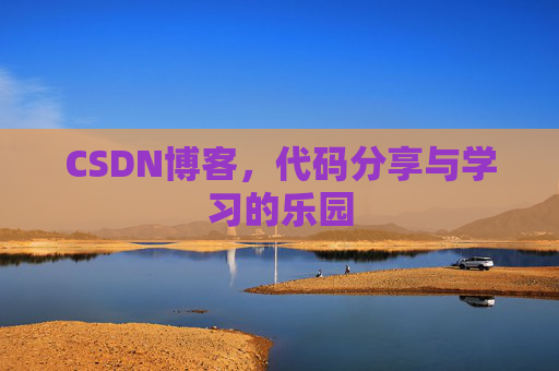 CSDN博客，代码分享与学习的乐园